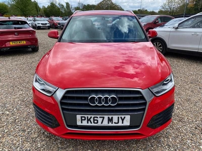 Begagnad Audi Q3 Sport 150 HK (110 kW) 2017 Röd SUV