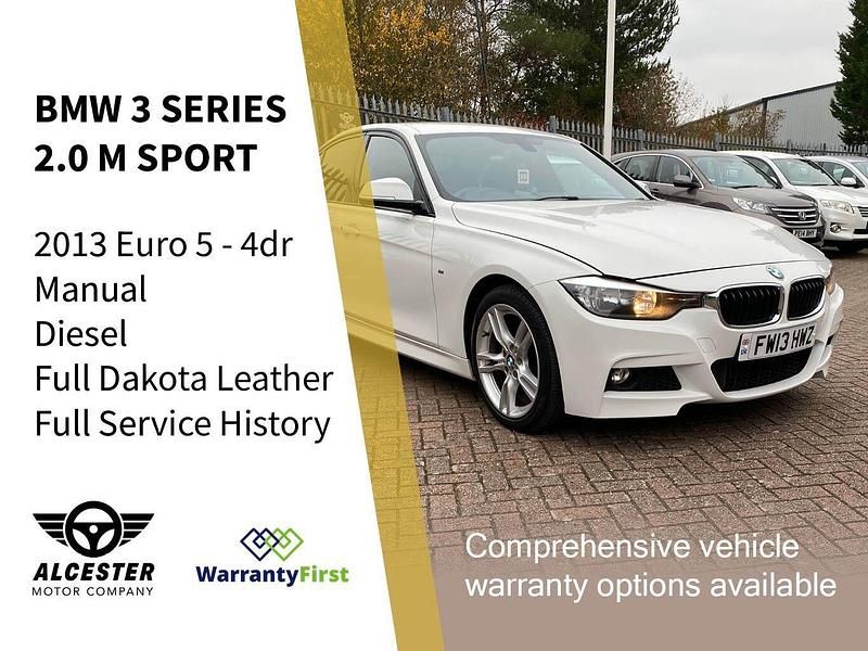 White Used 2013 BMW 318 M Sport Sedan | £5,950 (A bit pricey) - Image 1/4
