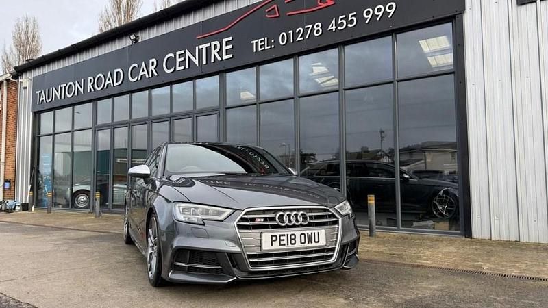 Used Audi S3 Sportback Advanced 2018 Grey Hatchback