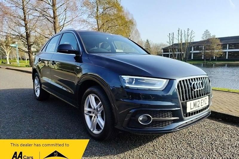 Used Audi Q3 S-Line 140 HP (102 kW) 2012 Blue SUV