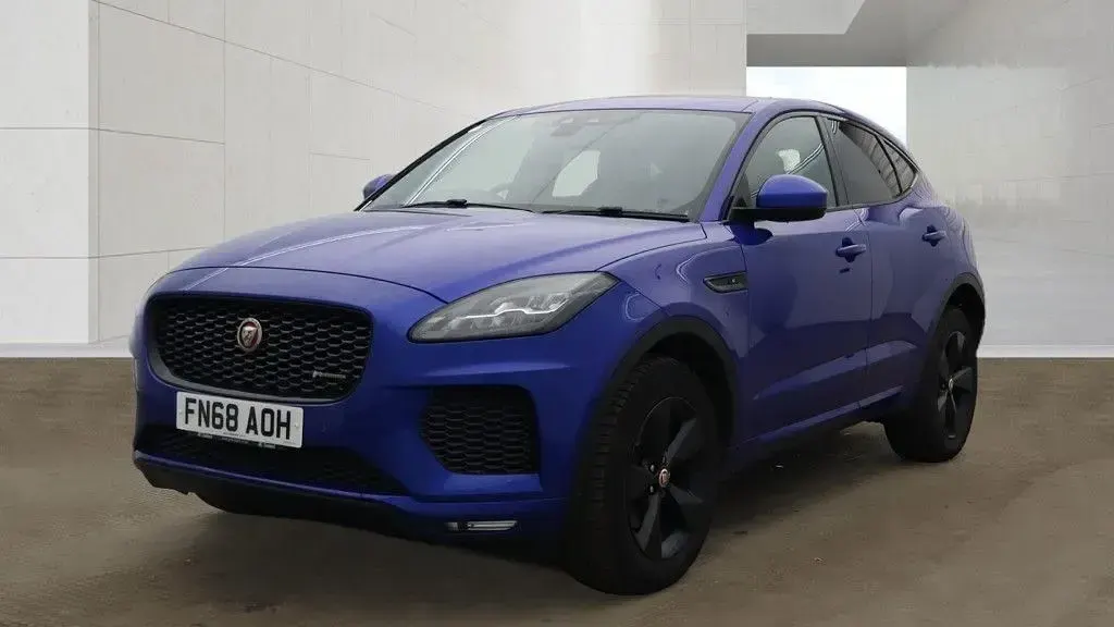 Used Jaguar E-Pace R-Dynamic 180 HP (132 kW) 2018 Blue SUV