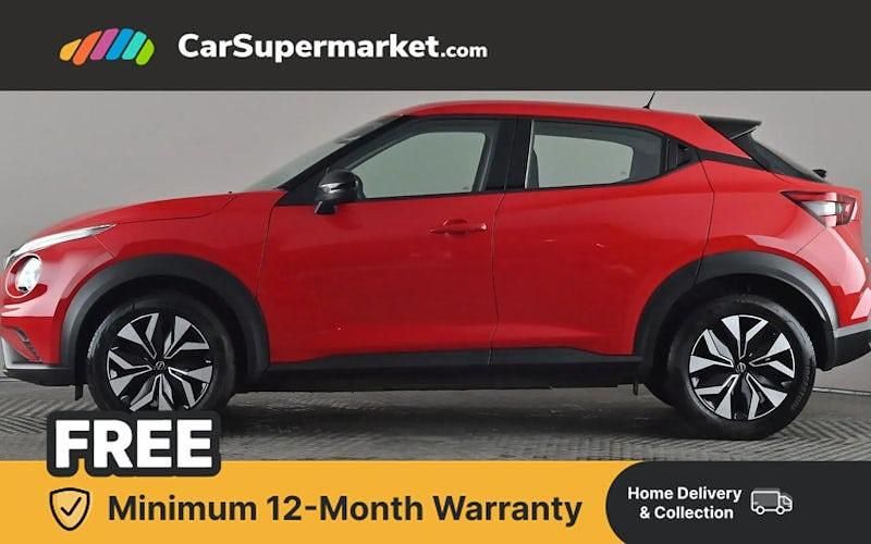 Used Nissan Juke Acenta 114 HP (83 kW) 2022 Red SUV