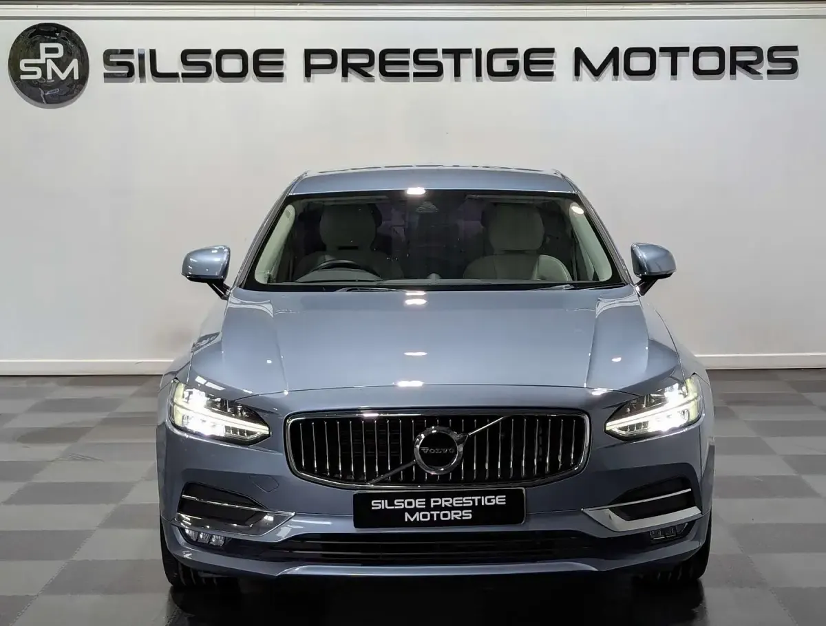 Used Volvo S90 Inscription 2017 Blue Sedan