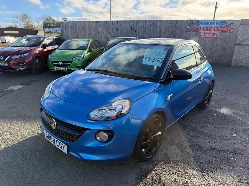 Used Vauxhall Adam 70 HP (51 kW) 2018 Blue Hatchback