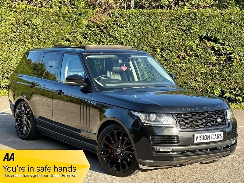 Black Used 2013 Land Rover Range Rover Vogue SUV | £22,495 (Expensive) - Image 1/4