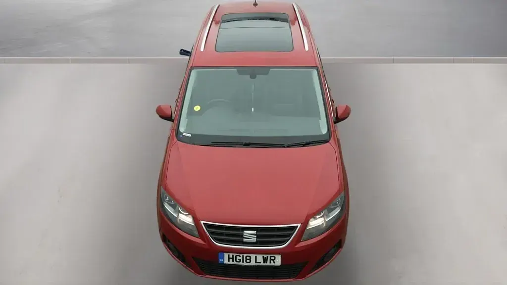 Used Seat Alhambra XCELLENCE 150 HP (110 kW) 2018 Red MPV