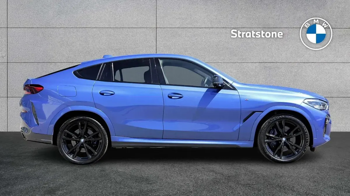 Used BMW X6 M50 Comfort Edition 523 HP (384 kW) 2020 Blue SUV