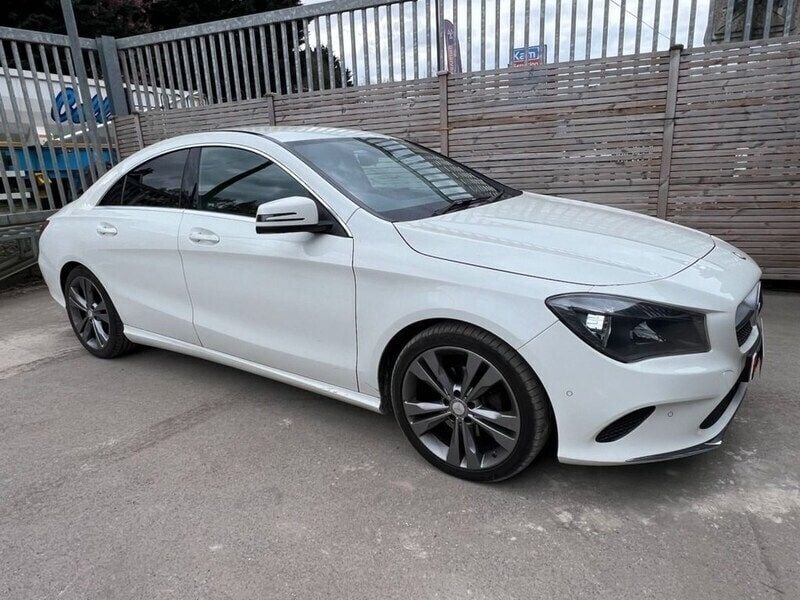 White Used 2016 Mercedes CLA200 Coupe | £11,495 (Good price) - Image 1/4
