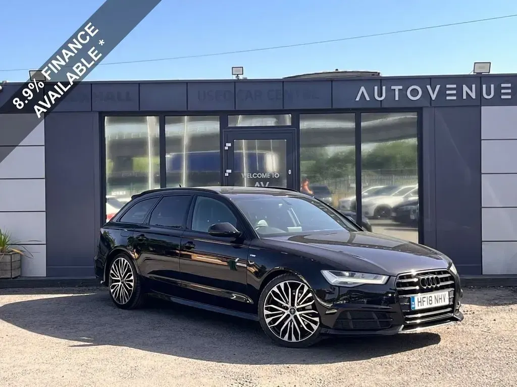 Used Audi A6 Black Edition 190 HP (139 kW) 2018 Black Estate