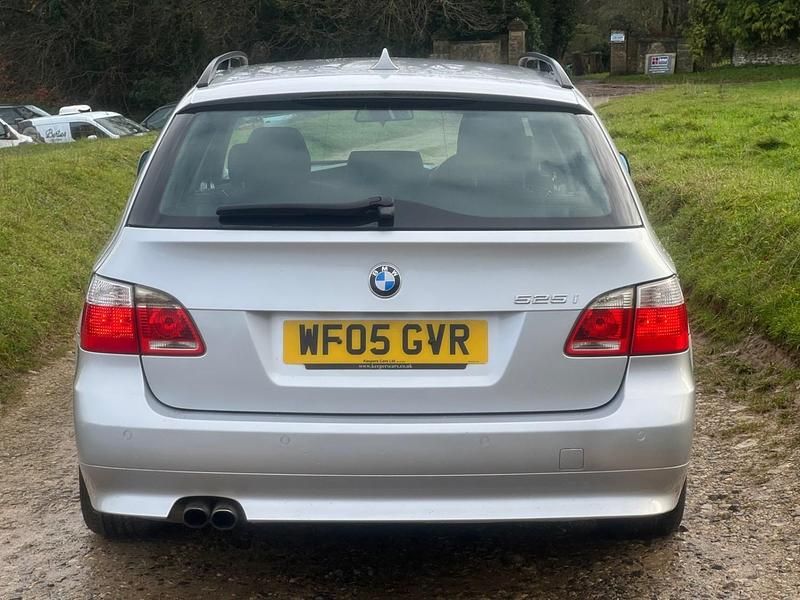 Used BMW 525 2005 Silver Estate
