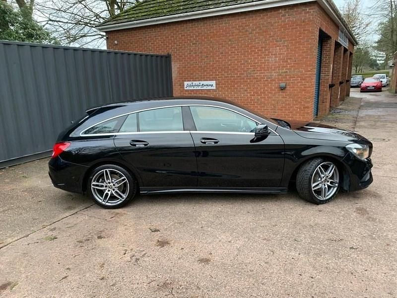 Used Mercedes CLA200 Shooting Brake AMG line 2019 Black Estate