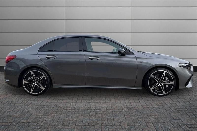 Used Mercedes A35 AMG Premium 306 HP (225 kW) 2024 Mountain grey Sedan