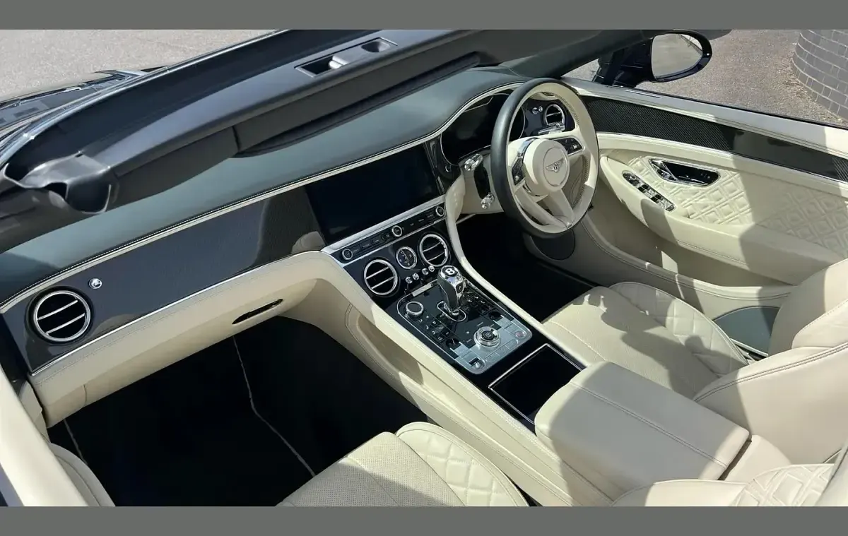 Used Bentley Continental GT Convertible Mulliner 542 HP (398 kW) 2021 Black Cabriolet