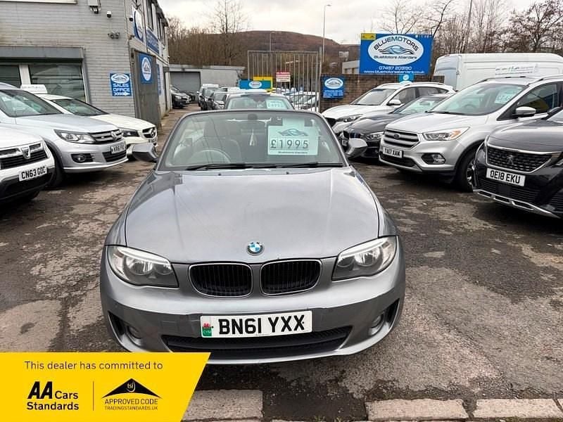 Used BMW 118 Cabriolet 2011 Grey Cabriolet