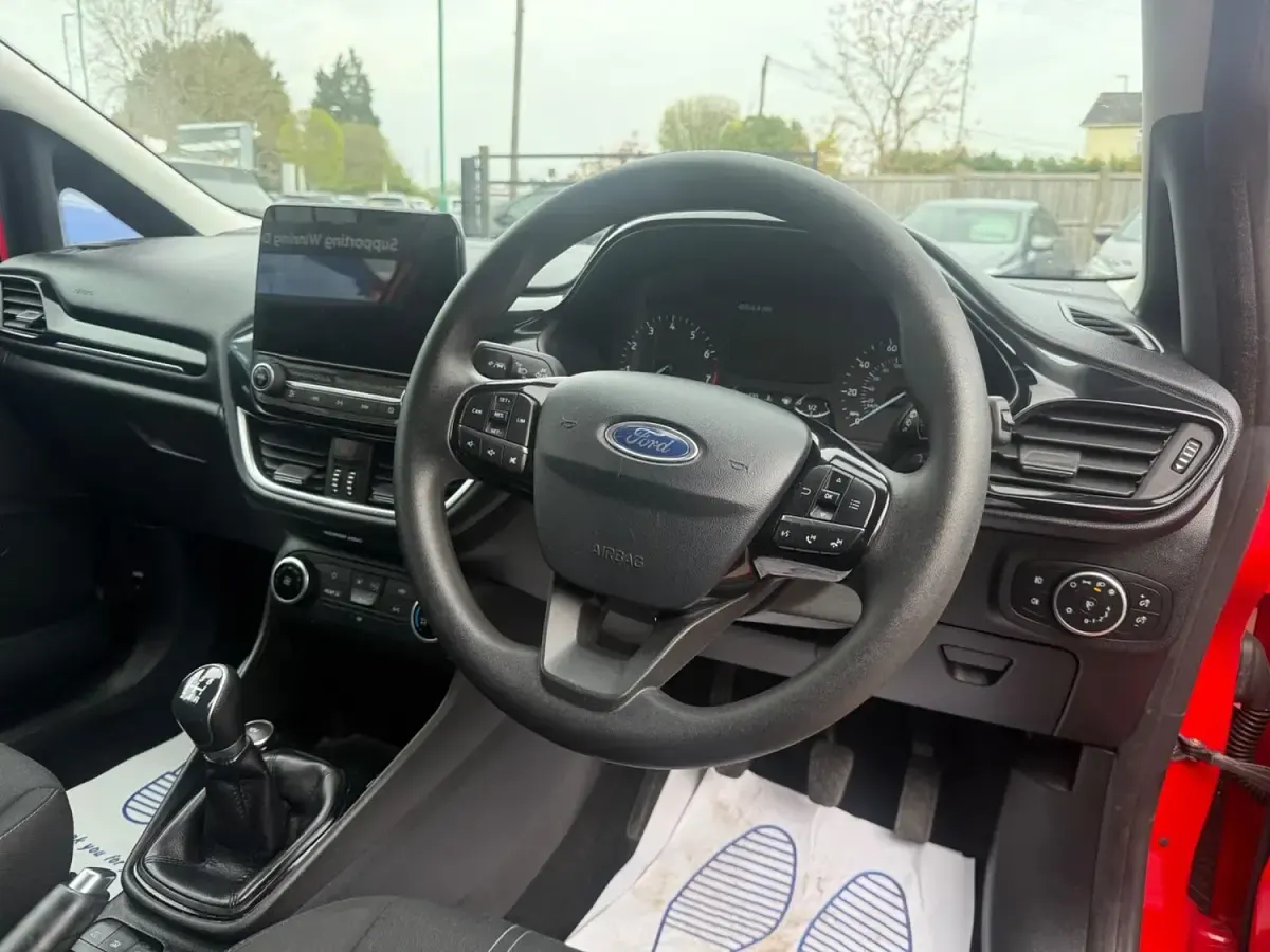 Used Ford Fiesta Trend 2019 Red Hatchback