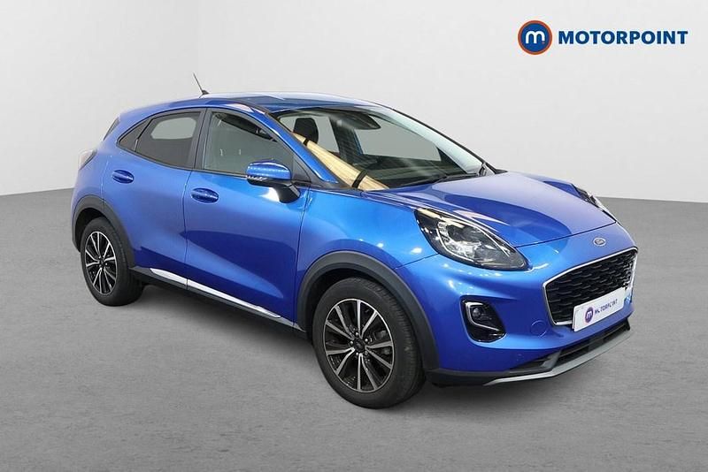 Blue Used 2024 Ford Puma Gen-E Titanium Hatchback | £18,499 (Good price) - Image 1/4