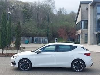 Used Cupra Leon 150 HP (110 kW) 2024 White Hatchback