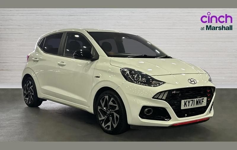 Used Hyundai i10 N Line 100 HP (73 kW) 2021 White Hatchback
