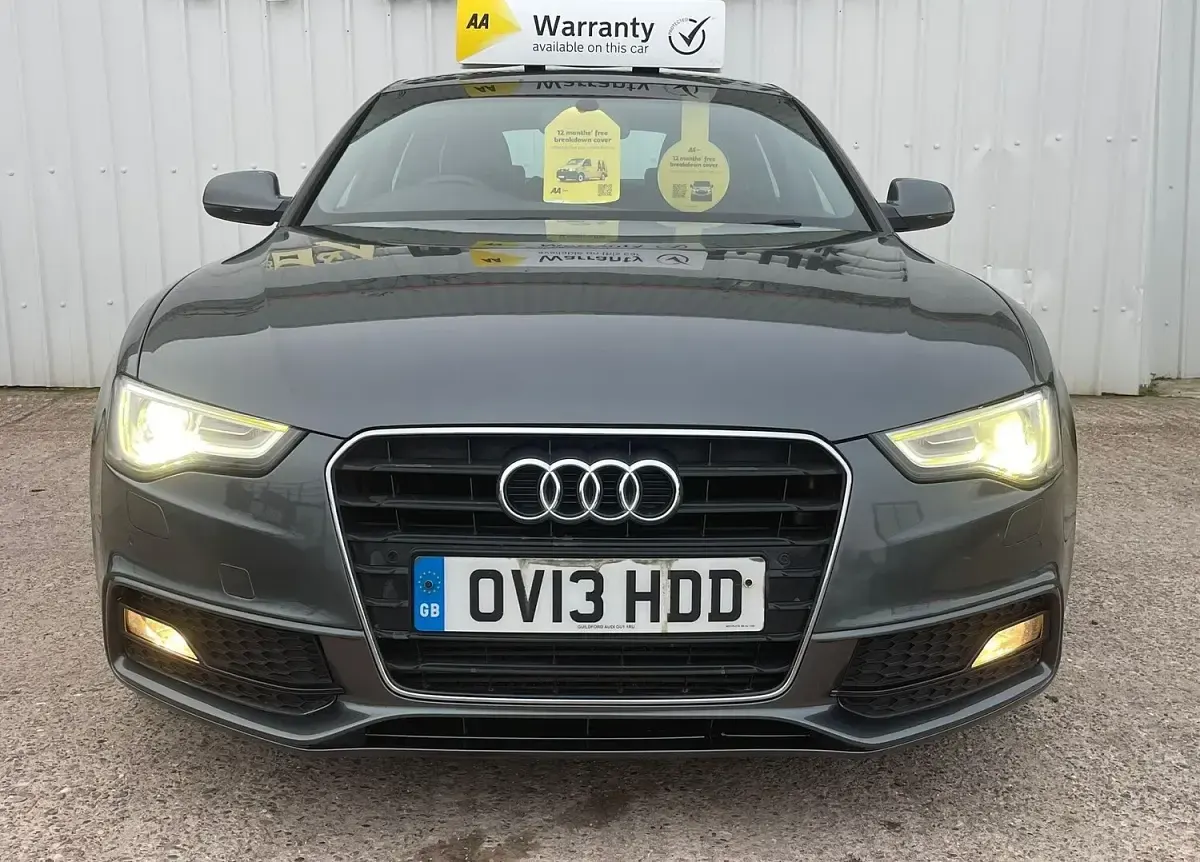 Used Audi A5 Sportback S-Line 143 HP (105 kW) 2013 Grey Hatchback