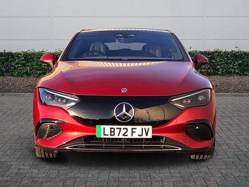 Used Mercedes EQE350 Exclusive Luxury 214 kW (292 HP) 2022 Red Sedan