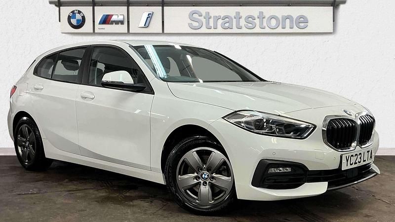 White Used 2023 BMW 118 Sport Line Hatchback | £18,290 (Good price) - Image 1/3