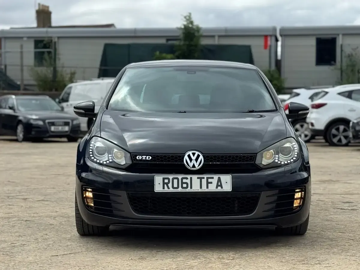 Used VW Golf VI GTD 170 HP (125 kW) 2011 Black Hatchback