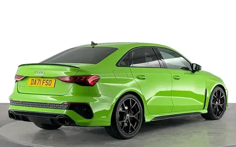 Used Audi RS3 Business 400 HP (294 kW) 2021 Green Sedan