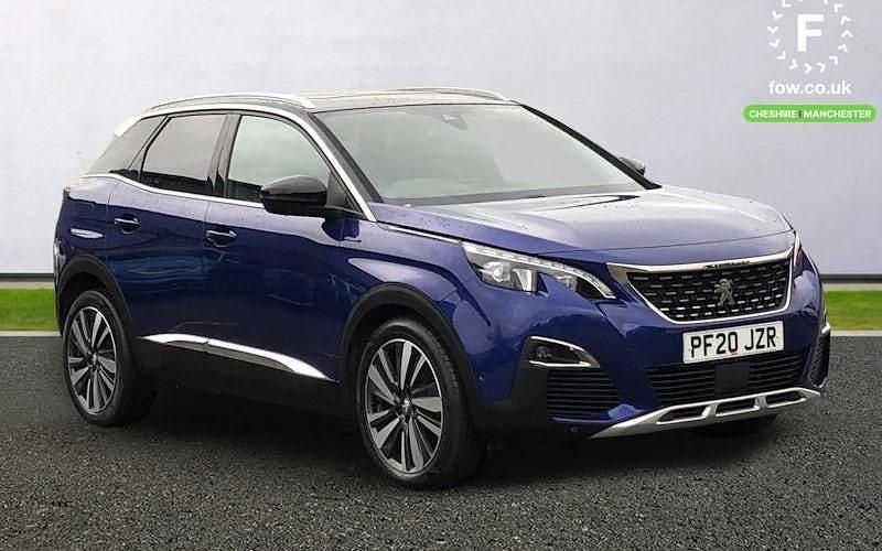 Blue Used 2020 Peugeot 3008 Premium Estate | £16,699 (Fair price) - Image 1/4