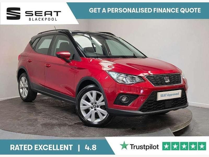 Red Used 2018 Seat Arona SE Technology SUV | £11,195 (Fair price) - Image 1/4