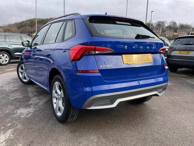 Used Skoda Kamiq SE 115 HP (84 kW) 2021 Energy blue SUV