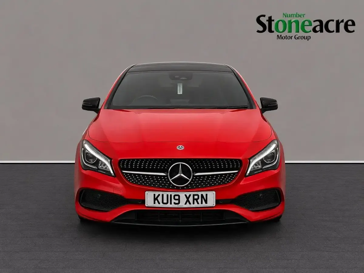 Used Mercedes CLA200 AMG line 2019 Red Coupe