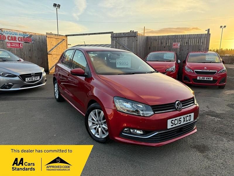 Red Used 2015 VW Polo Hatchback | £8,995 (Fair price) - Image 1/4