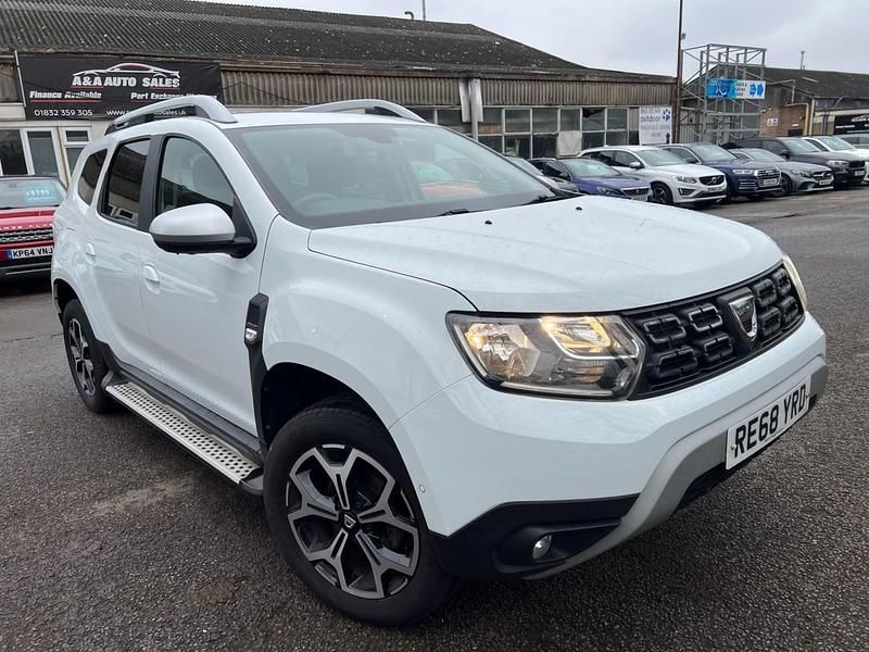 Used Dacia Duster Prestige 2018 White Hatchback