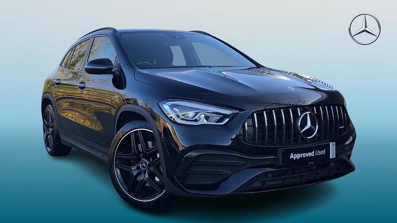 Black Used 2023 Mercedes GLA35 AMG Premium SUV | £36,495 - Image 1/4