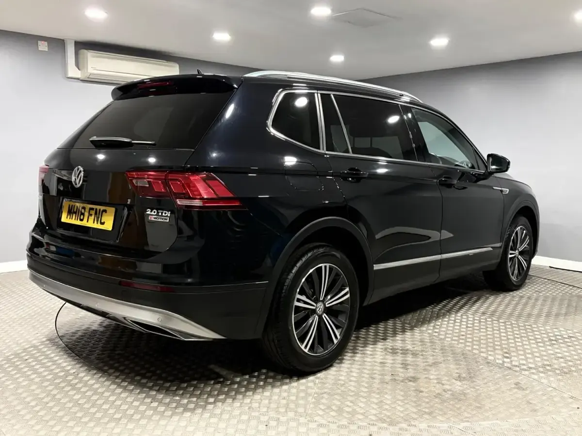 Used VW Tiguan Allspace SE 150 HP (110 kW) 2018 Black SUV