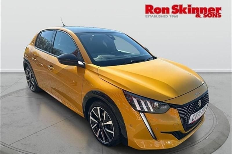 Yellow Used 2021 Peugeot 208 Premium Hatchback | £15,699 (Fair price) - Image 1/2
