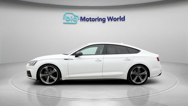 Used Audi A5 Black Edition 245 HP (180 kW) 2020 White Coupe