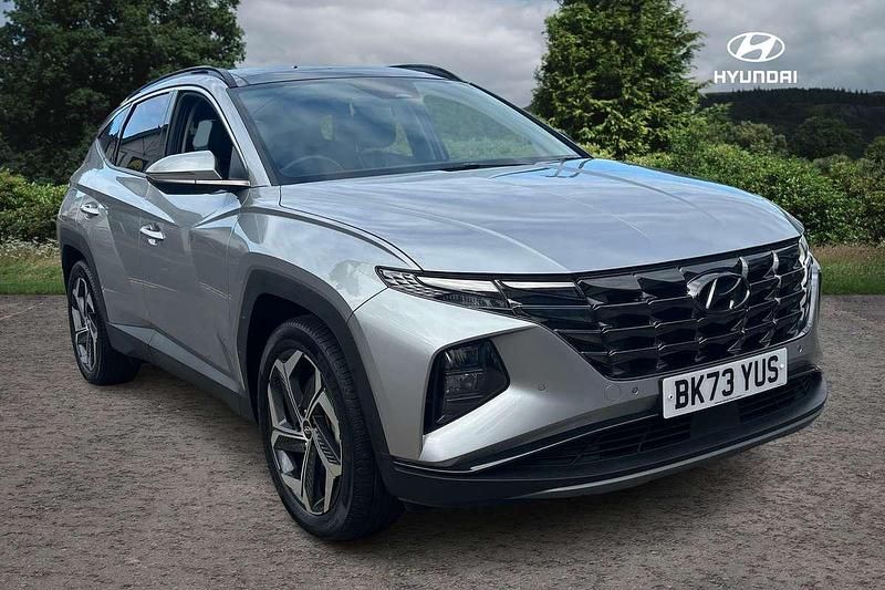 Silver Used 2023 Hyundai Tucson Ultimate SUV | £26,450 (A bit pricey) - Image 1/4