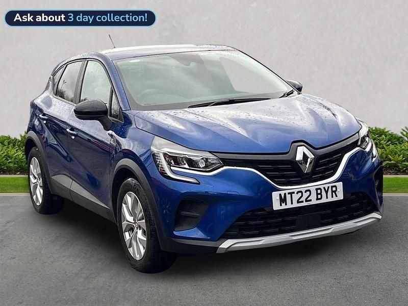 Used Renault Captur Iconic 91 HP (66 kW) 2022 Blue SUV