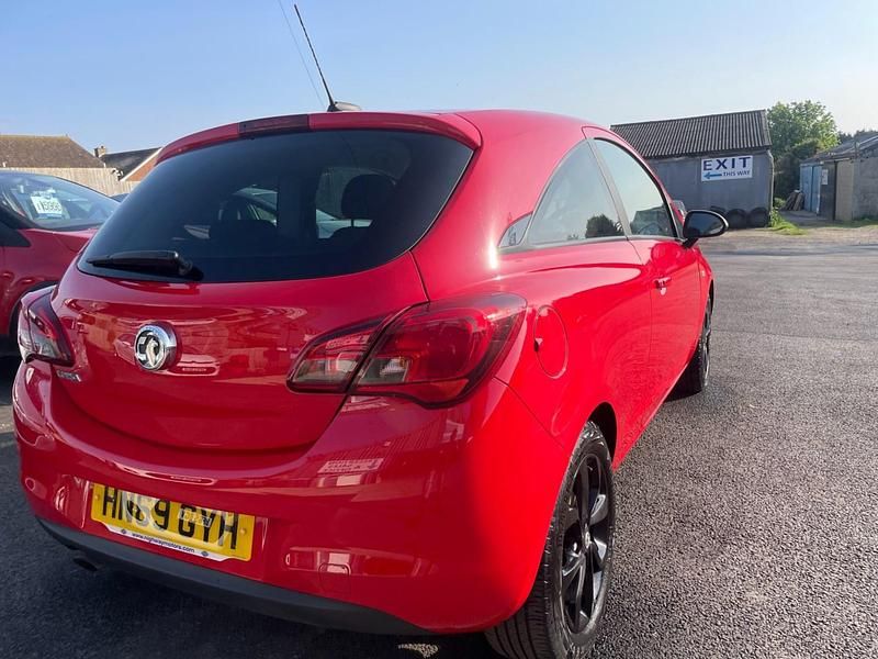 Used Vauxhall Corsa 75 HP (55 kW) 2019 Red Hatchback