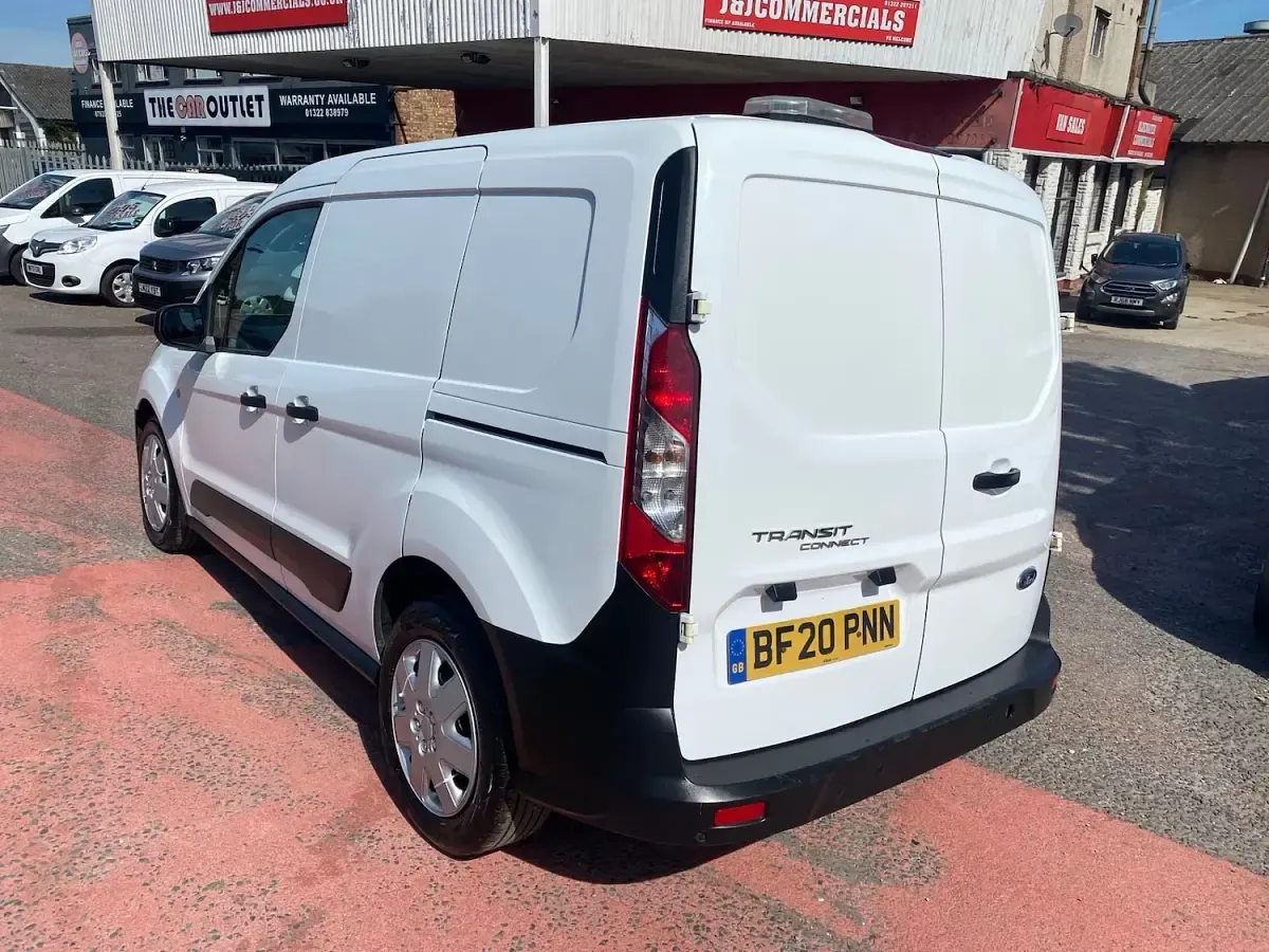 Used Ford Transit 100 HP (73 kW) 2020 White Van
