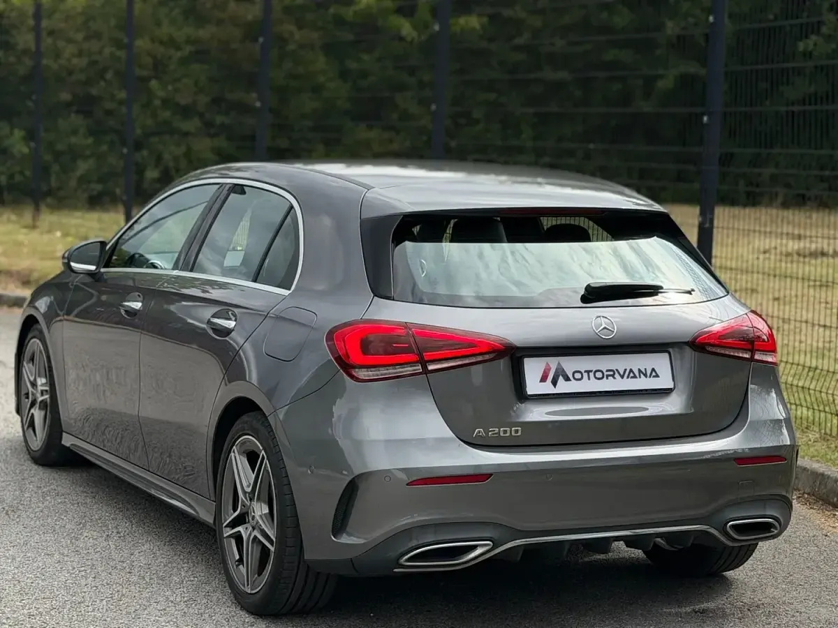 Used Mercedes A200 AMG Line Premium 163 HP (119 kW) 2018 Grey Hatchback