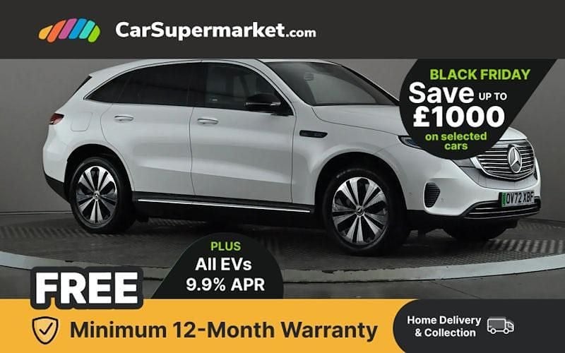 White Used 2022 Mercedes EQC400 SUV | £25,197 (Super price) - Image 1/3