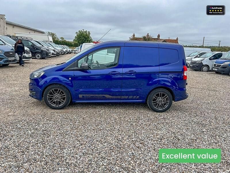 Begagnad Ford Transit Sport 95 HK (69 kW) 2018 Blå Van