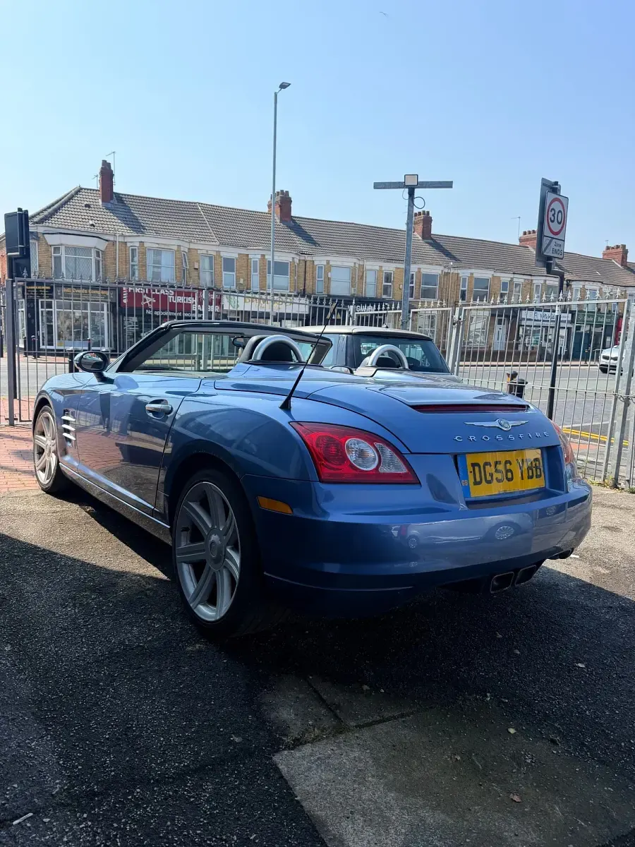 Used Chrysler Crossfire 2006 Blue Cabriolet