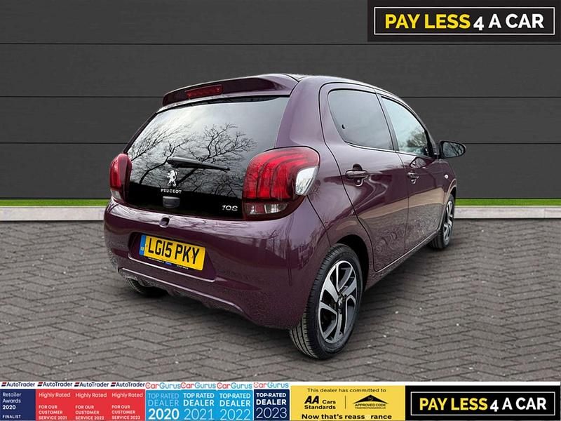 Used Peugeot 108 Allure 2015 Mauve/purple Hatchback