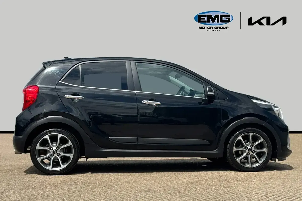 Used Kia Picanto X-Line 83 HP (61 kW) 2019 Black Hatchback