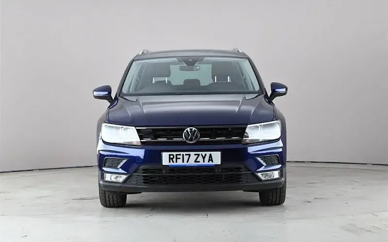 Second-hand VW Tiguan SE 150 CP (110 kW) 2017 Albastru SUV
