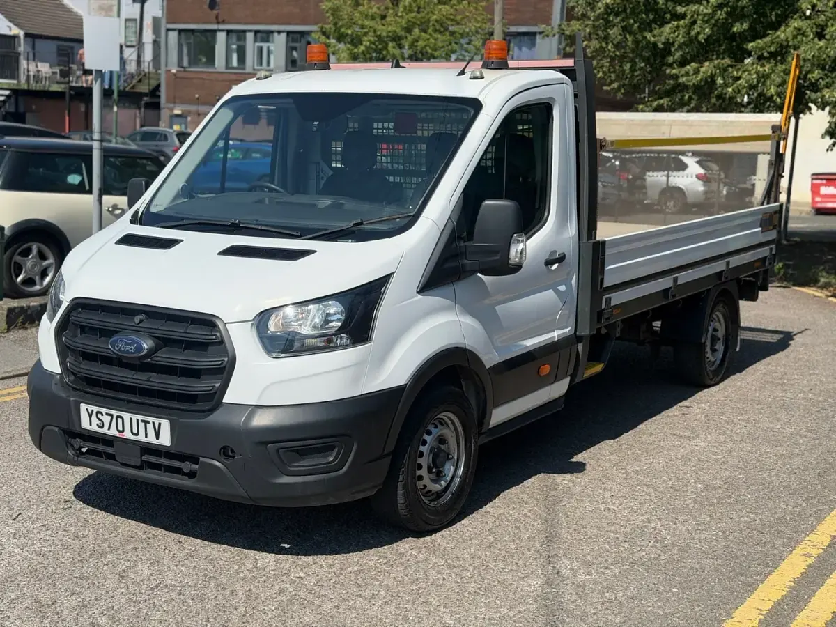 Used Ford Transit 170 HP (125 kW) 2021 White Van