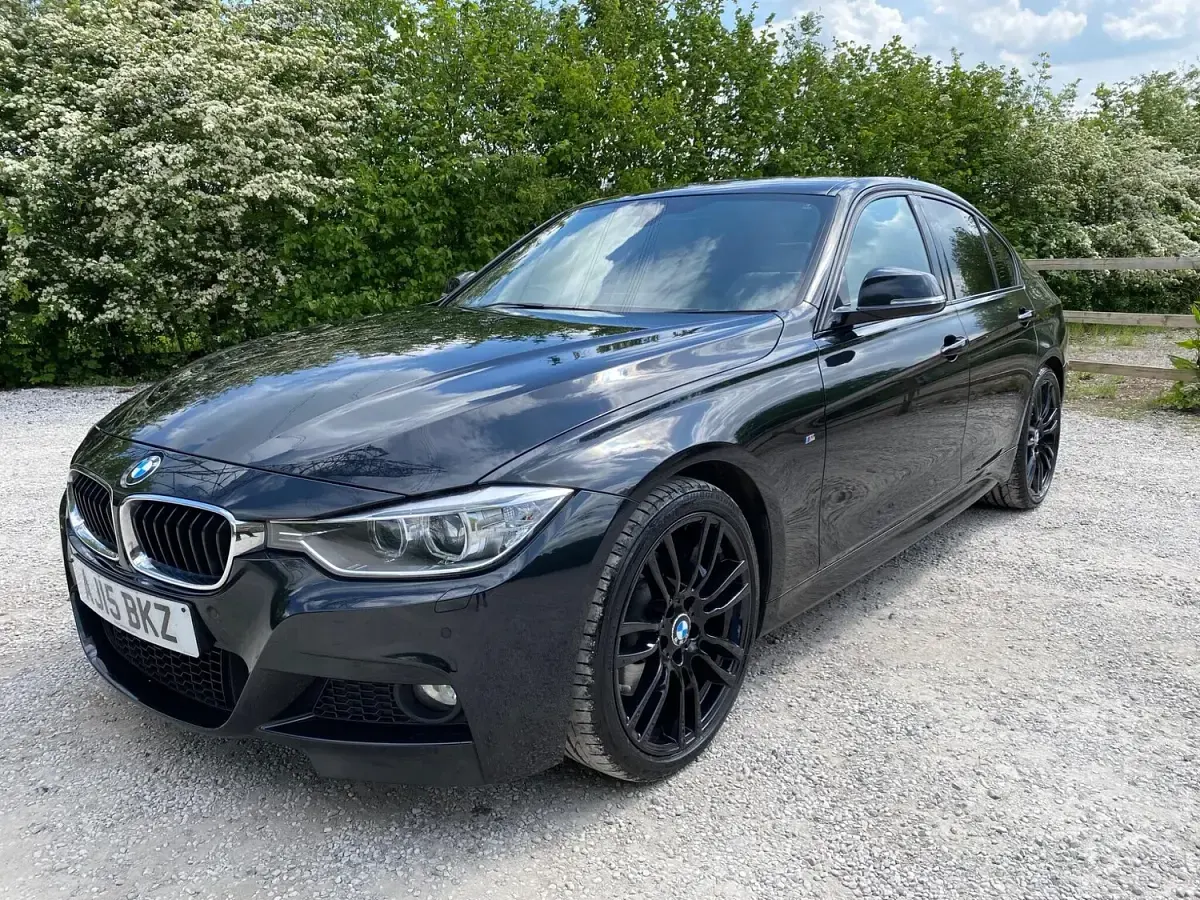 Used BMW 320 M Sport 2015 Black Sedan